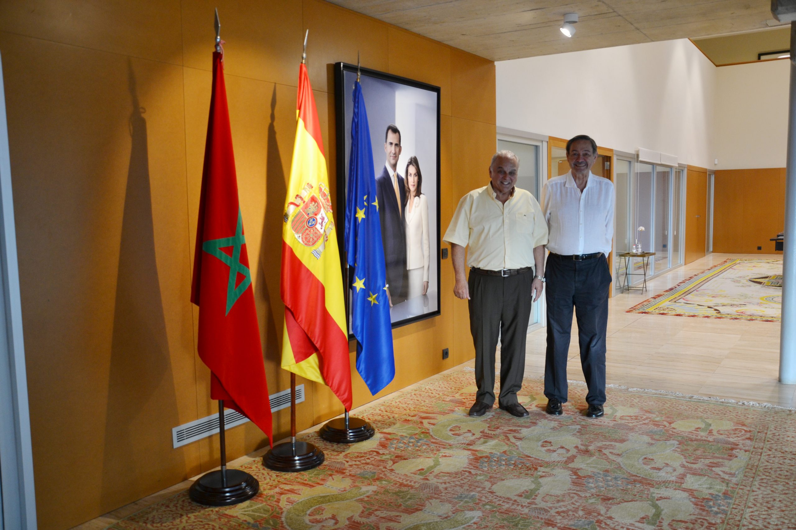 Lee más sobre el artículo Visita de cortesia al Embajador de España