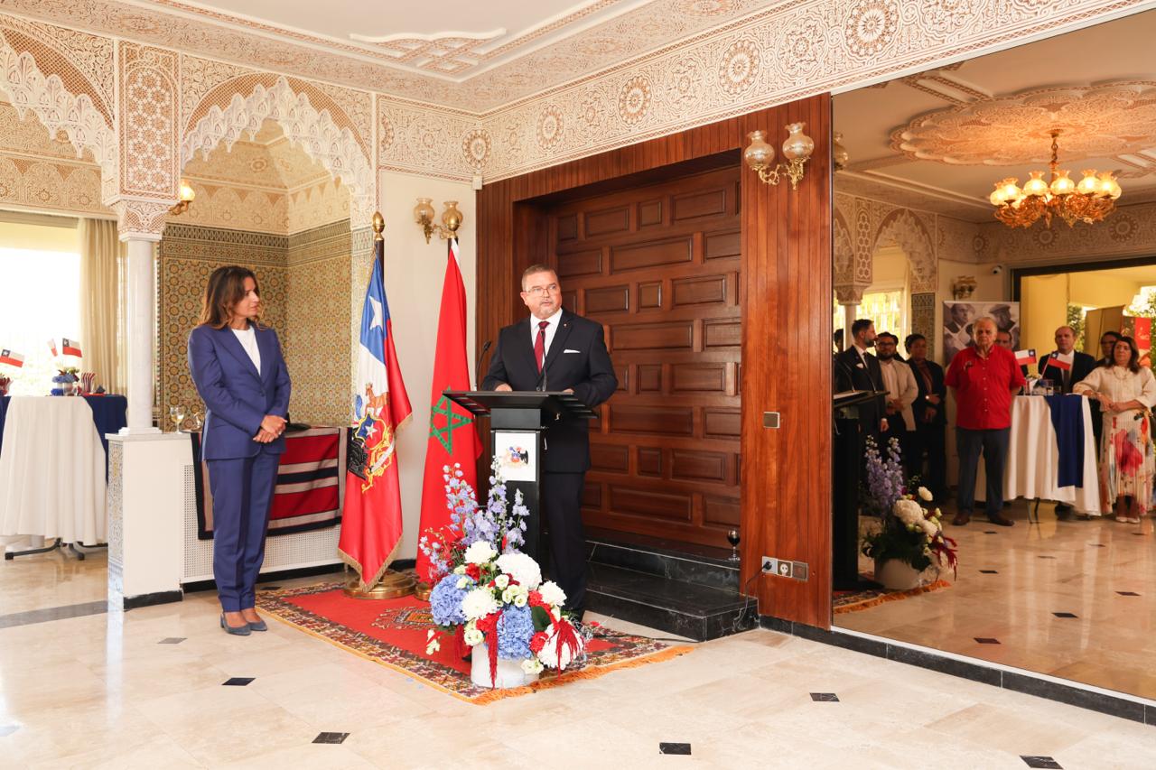 Lee más sobre el artículo Conmemoración de las Fiestas Patrias de Chile con participación de la Ministra de Transición Energética y Desarrollo Sostenible de Marruecos.