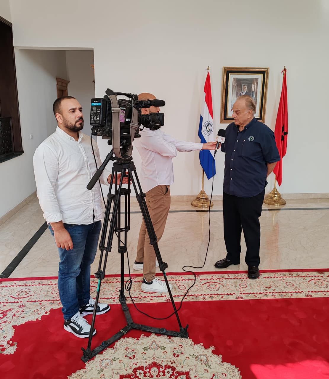 Lee más sobre el artículo Entrevista sobre el apoyo de Paraguay al reconocimiento de la soberanía de Marruecos sobre el Sahara Occidental